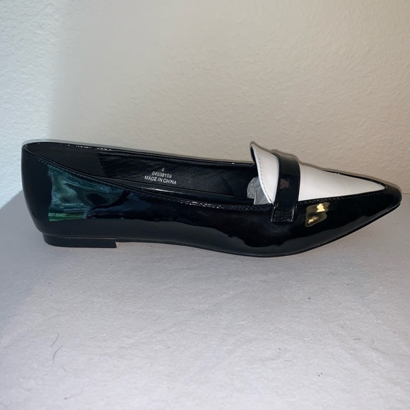 Never worn, black & white flats, UK size 6 - Picture 5 of 14